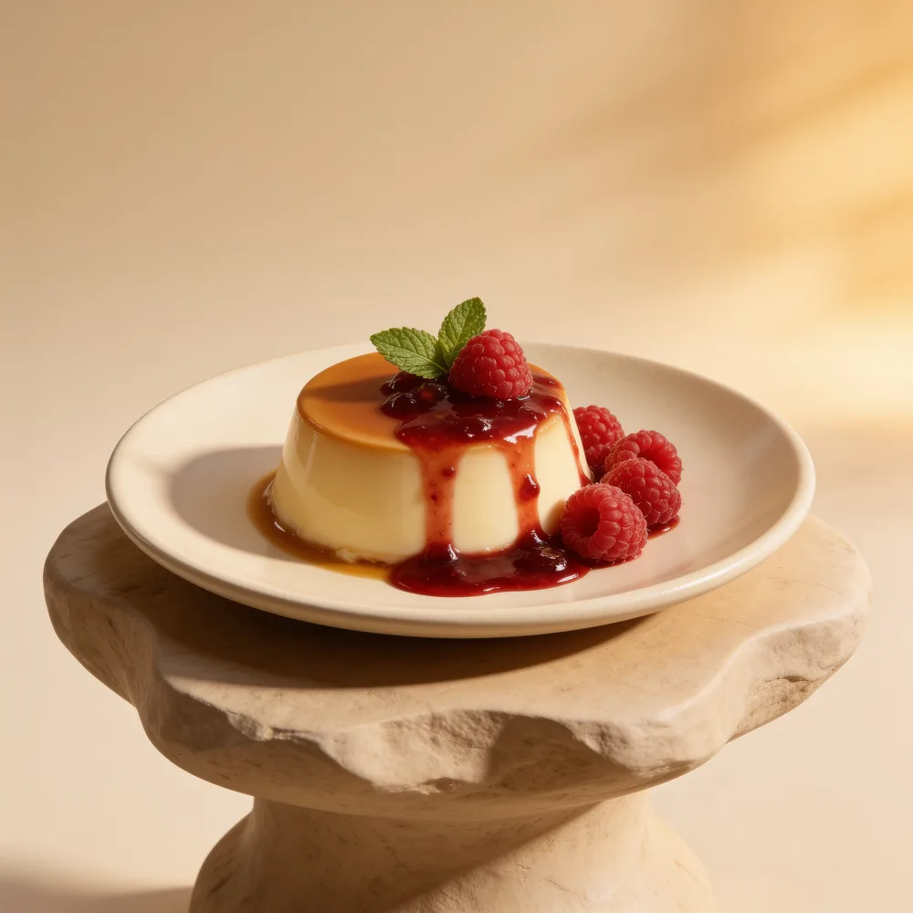 Panna cotta ai frutti rossi